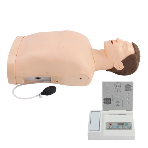 高级电子半身心肺复苏训练模拟人