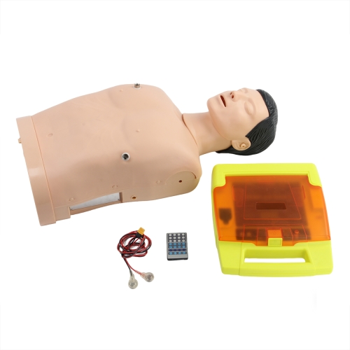 自动体外模拟除颤与CPR模拟人训练组合